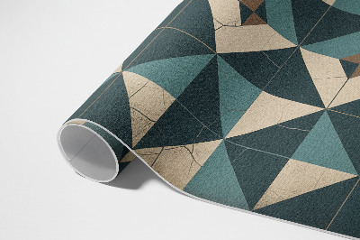 Pvc szőnyeg Art deco csempék geometrikus ábrákkal