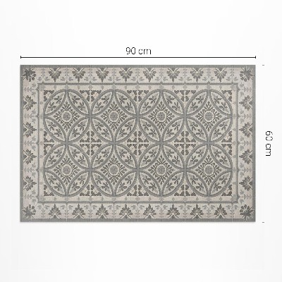 Pvc futószőnyeg Elegáns csempékből álló kompozíció