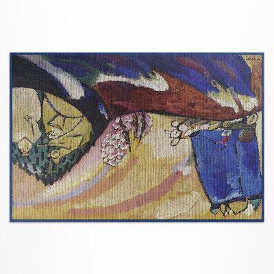 Pvc futószőnyeg Wassily Kandinsky Absztrakt Triója
