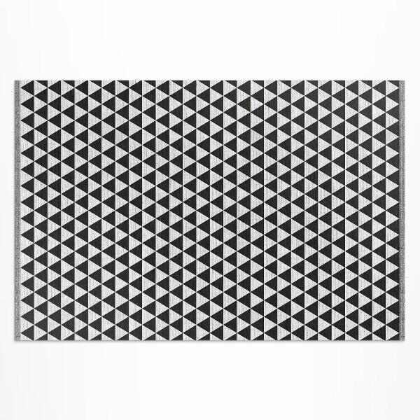 Vinil szőnyeg Háromszög Alakú Geometrikus Mintát Utánzó Szövet