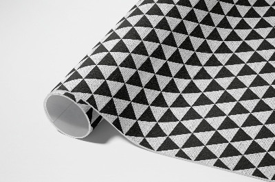 Vinil szőnyeg Háromszög Alakú Geometrikus Mintát Utánzó Szövet