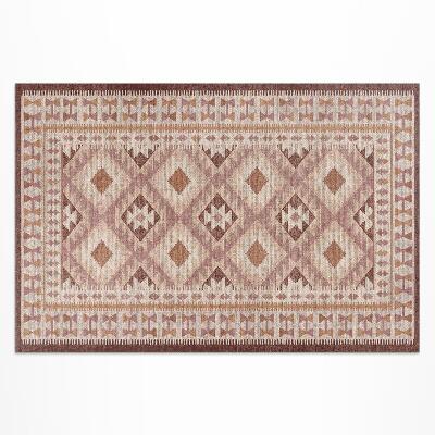 Műanyag szőnyeg Dekoratív Textil Utánzat Vintage Mintával