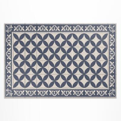 Műanyag szőnyeg Spanyol Csempe Elegáns Mozaik Minta Azulejos Elegáns Mozaik Minta