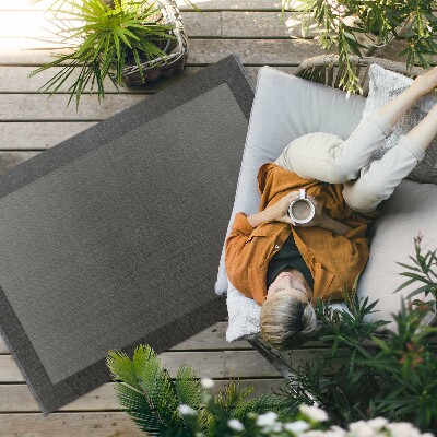 Pvc szőnyeg Vintage Boho Stílusú Szürke Keret