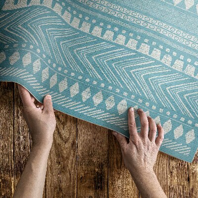 Műanyag szőnyeg Indiai Textil Utánzat Textúra