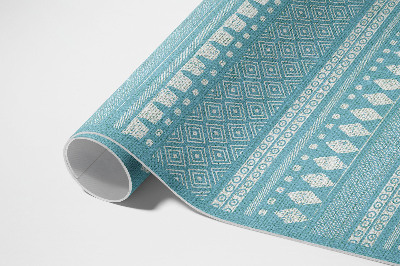 Műanyag szőnyeg Indiai Textil Utánzat Textúra