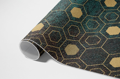 Vinil szőnyeg Modern Design Hatszögletű Minta