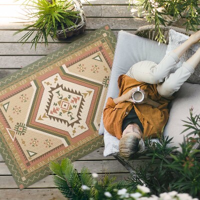 Vinil szőnyeg Spanyol Díszítő Geometriai Minta
