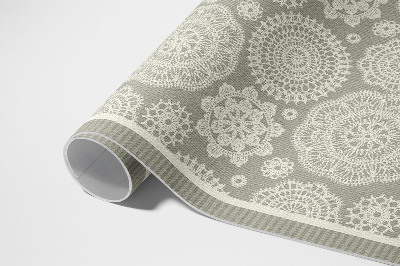 Műanyag szőnyeg Virágos Mandalák Dekoratív Boho Minta