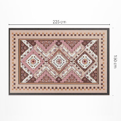Vinil szőnyeg Marokkói Design Geometriai Dísz
