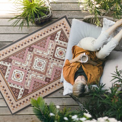Vinil szőnyeg Marokkói Design Geometriai Dísz