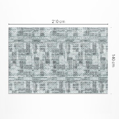 Műanyag szőnyeg Mozaik Patchwork Szövet Utánzat