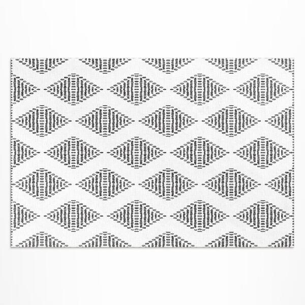 Vinil szőnyeg Indiai Geometriai Gyémánt Minta