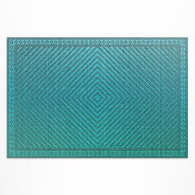 Mosható futószőnyeg Rombusz Alakú Geometriai Vonalak