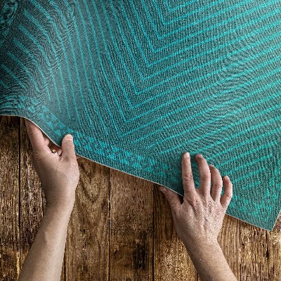 Mosható futószőnyeg Rombusz Alakú Geometriai Vonalak