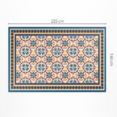 Pvc futószőnyeg Modern Mozaik Geometriai Formákkal