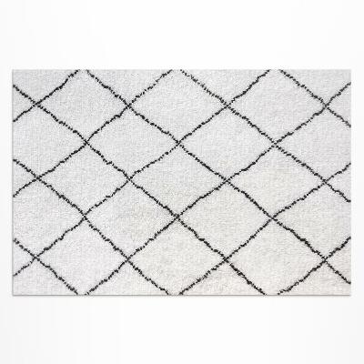 Műanyag szőnyeg Plüss Szövet Török Szövet Patchwork Mintával