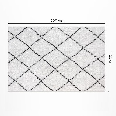 Műanyag szőnyeg Plüss Szövet Török Szövet Patchwork Mintával