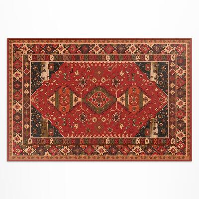 Mosható futószőnyeg Retro Vintage Boho Sárga Csíkok