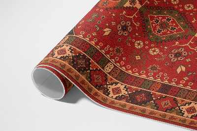 Mosható futószőnyeg Retro Vintage Boho Sárga Csíkok