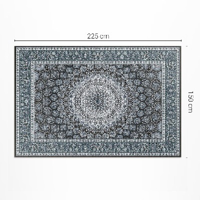 Pvc futószőnyeg Patchwork Geometrikus Boho Vintage