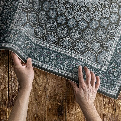 Pvc futószőnyeg Patchwork Geometrikus Boho Vintage