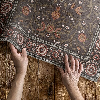 Műanyag szőnyeg Jázmin Vázlat, William Morris