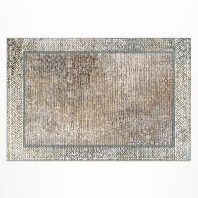Pvc szőnyeg Vintage Karcos Patchwork Minta