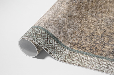 Pvc szőnyeg Vintage Karcos Patchwork Minta