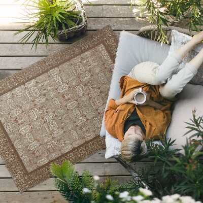 Pvc szőnyeg Arab Ombre Vintage Mintás Díszítő