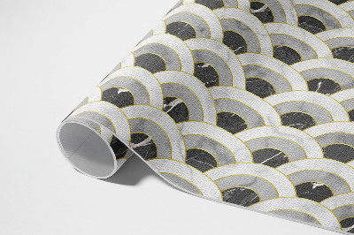 Műanyag szőnyeg Minimalista Boho Monstera Levelek