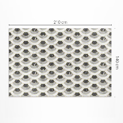 Műanyag szőnyeg Minimalista Boho Monstera Levelek