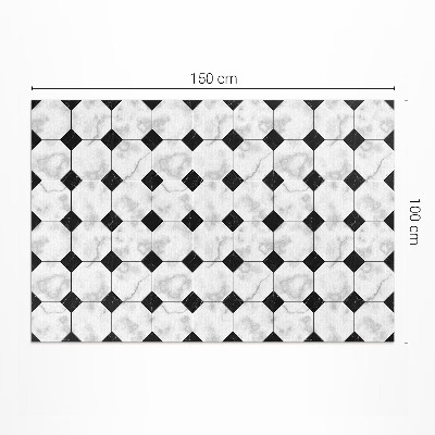 Poliészter futószőnyeg Minimalista Boho Leaf Minimalista Padlólapok
