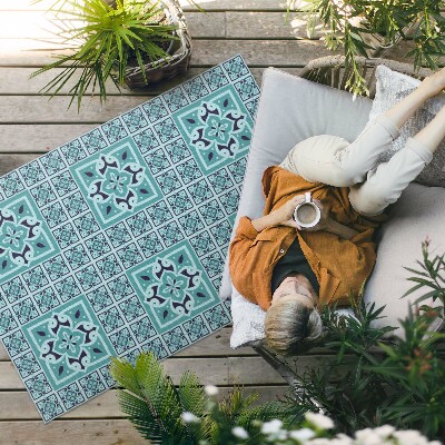 Vinil szőnyeg Őszi Lineáris Őszi Levelek Boho Stílusban
