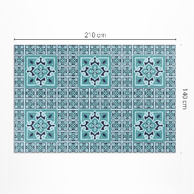 Vinil szőnyeg Őszi Lineáris Őszi Levelek Boho Stílusban