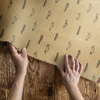 Pvc futószőnyeg Minimalista Lineáris Levélminta