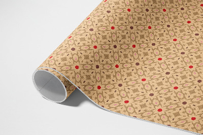 Vinil szőnyeg Dekoratív Boho Minta Finom Levelekkel