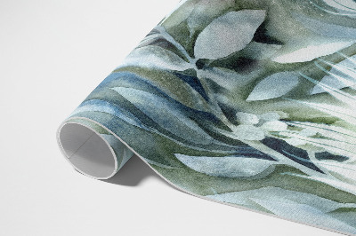 Műanyag szőnyeg Elegáns Minimalista Modern Virágos Vázlat Elegáns Réti Minta