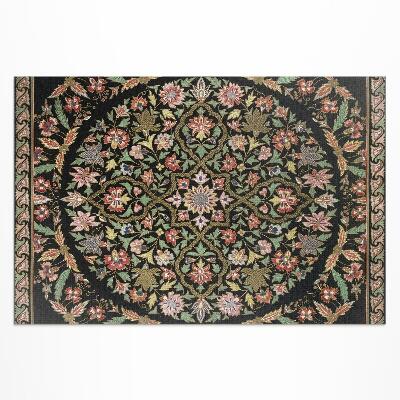 Pvc szőnyeg Floral Illusion Fabric Ornament Ivy