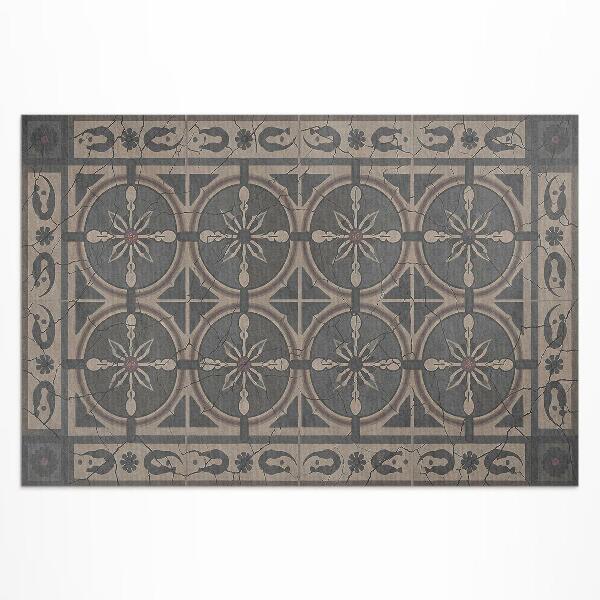 Műanyag szőnyeg Elegáns Geometria Vintage Csempéken