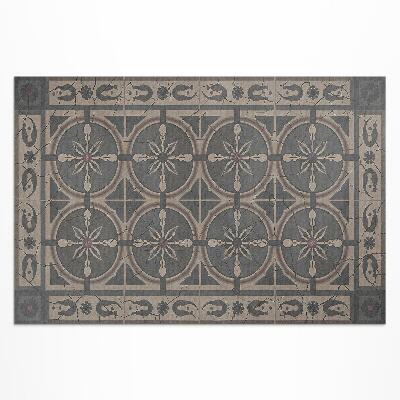 Műanyag szőnyeg Elegáns Geometria Vintage Csempéken