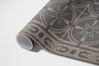 Műanyag szőnyeg Elegáns Geometria Vintage Csempéken