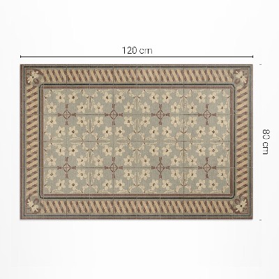 Pvc futószőnyeg Boho Geometriai Kompozíció