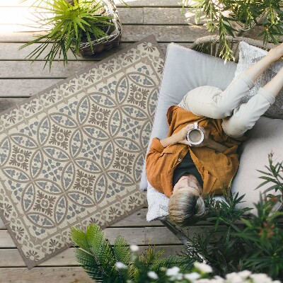 Mosható futószőnyeg Összetétel Geometrica Boho