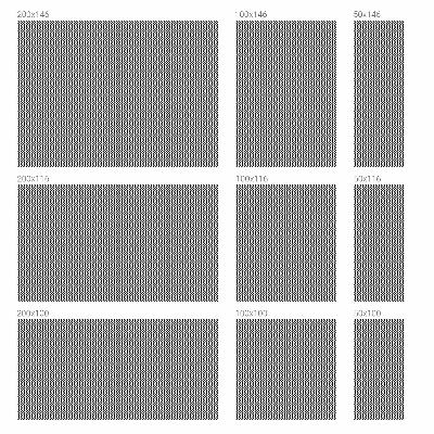 Cikcakk minta Üvegfólia ablakra