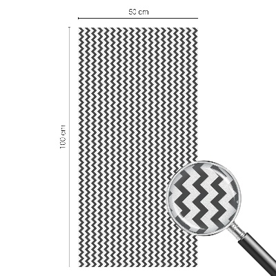 Cikcakk minta Üvegfólia ablakra