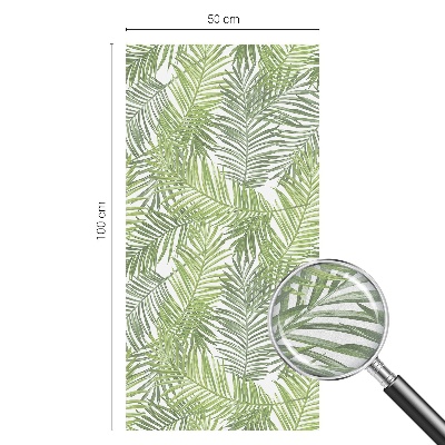 Növényi minták Ablaküveg fólia belátásgátló