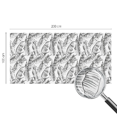 Trópusi levelek Ablaküveg fólia belátásgátló