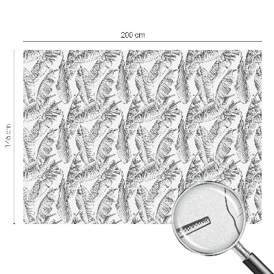 Trópusi levelek Ablaküveg fólia belátásgátló