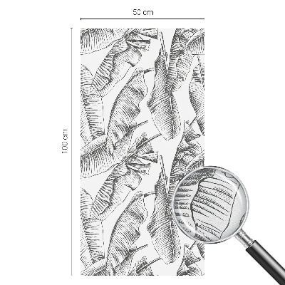 Trópusi levelek Ablaküveg fólia belátásgátló